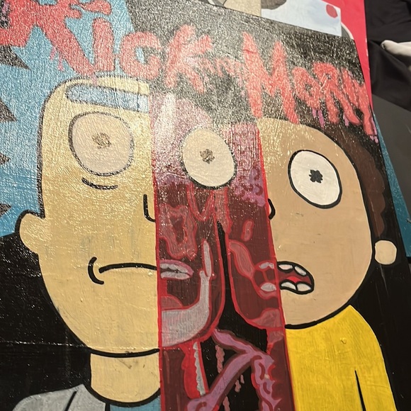Rick and morty painting - Picture 4 of 5